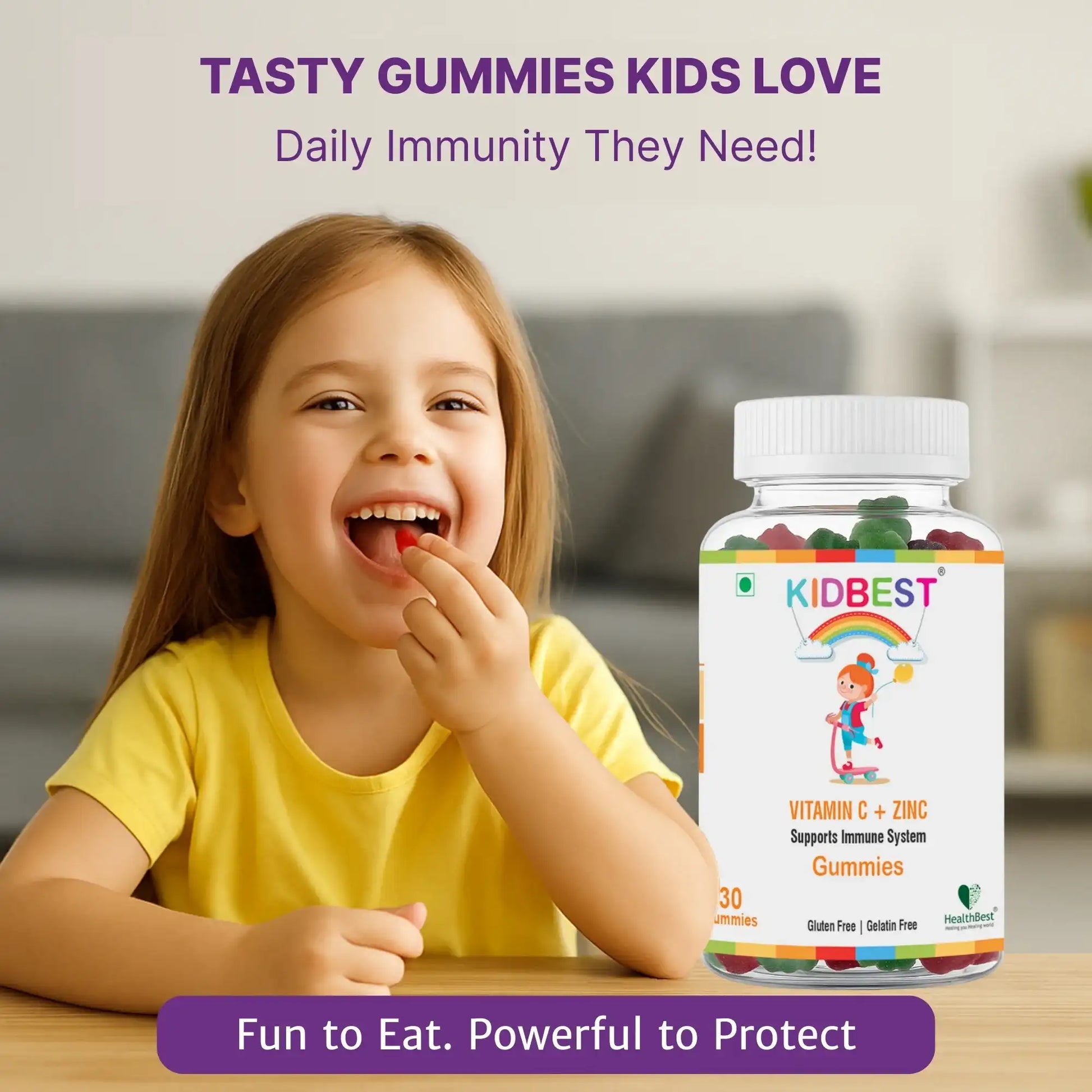 healthbest kids tasty gummies