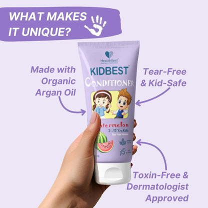 healthbest kids tear free hair conditioner