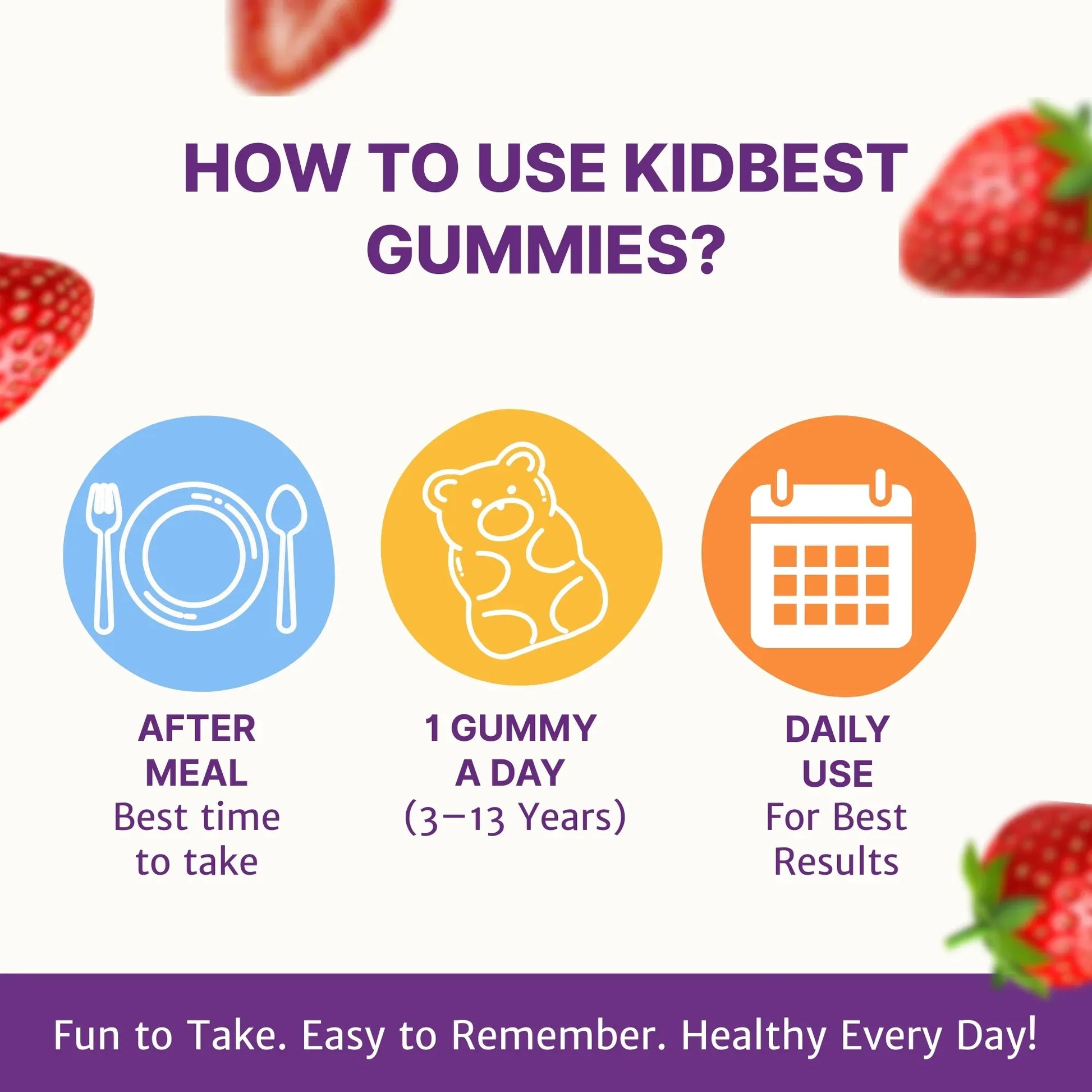 healthbest how to use kids multivitamin gummies