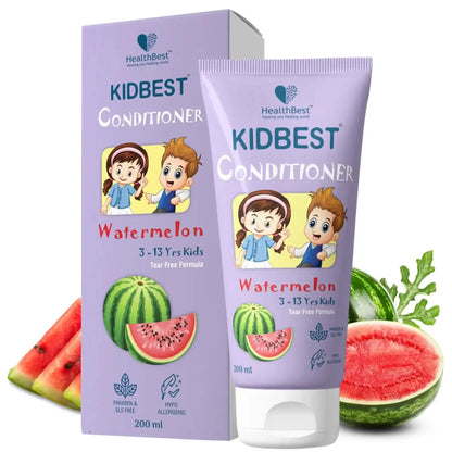healthbest kids watermelon hair conditioner