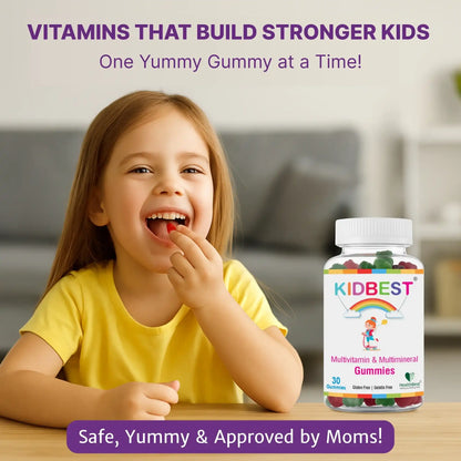 healthbest kids tasty multivitamin gummies