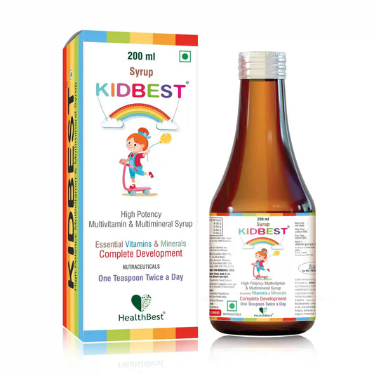 healthbest kids multivitamin syrup with multimineral