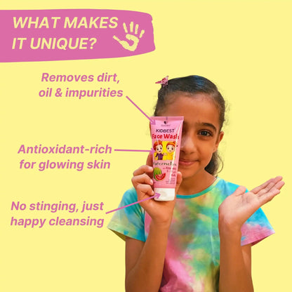 healthbest kids oily skin face wash