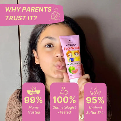 healthbest kids dermatologist tested face wash