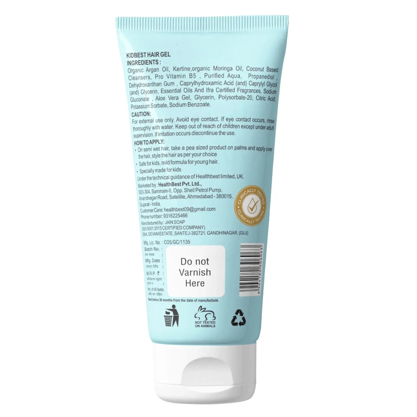 healthbest kids hair gel