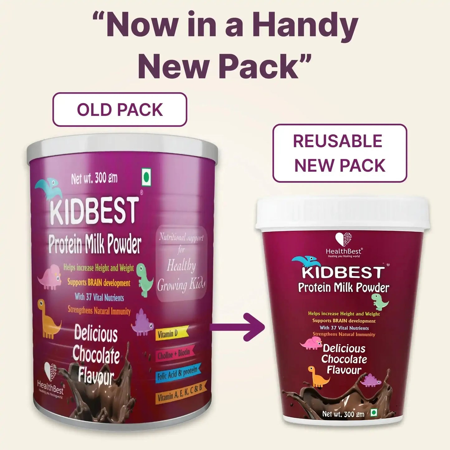 healthbest kids delicious protein powder