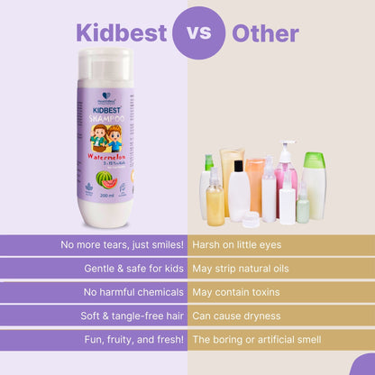 healthbest kids soft hair shampoo