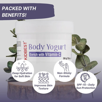 healthbest kids soft skin body yogurt