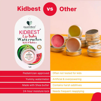 healthbest kids lip balm with shea butter